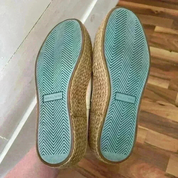 Women’s Seavees Oceanside high stretch canvas espadrille size 7.5, EUC - Picture 4 of 4